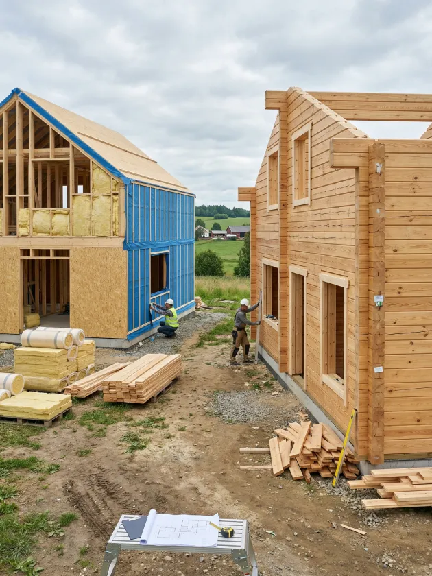 Каркасный дом или дом из бруса: что выбрать для ПМЖ и дачи? Честное сравнение